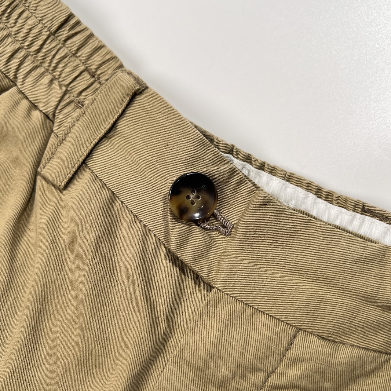 PT TORINO ピーティートリノ コットン リネン テーパード イージー パンツ サイズ 31 /ベージュ/クロップド