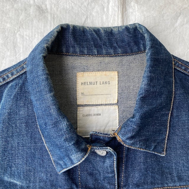 Helmut Lang ヘルムートラング 本人期 デニムジャケット トラッカー