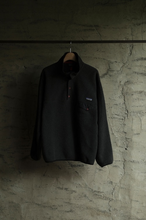 Utah/00' "patagonia"synchilla fleece snap-tee/gray