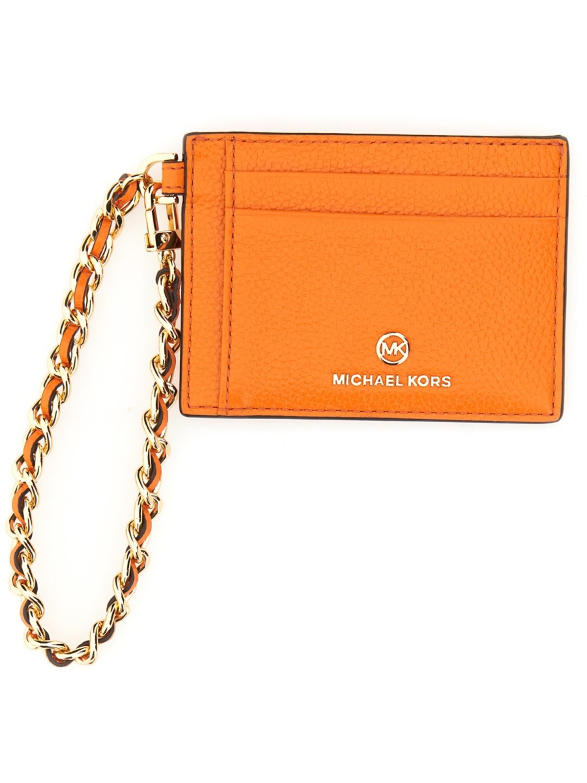 MICHAEL BY MICHAEL KORS SMALL CREDIT CARD HOLDER IN GRAINED LEATHER ...