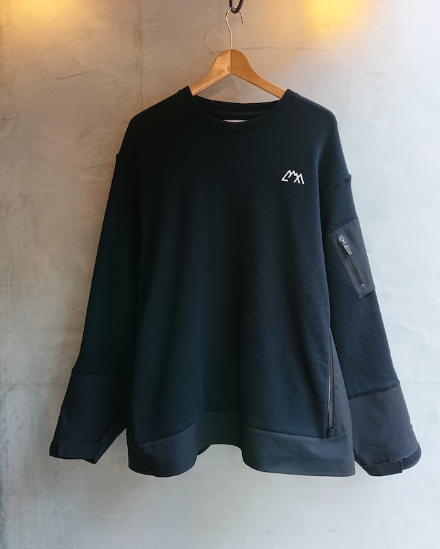 CMF COMFY OUTDOOR GARMENT "HALF SHELL CREW" Black Color