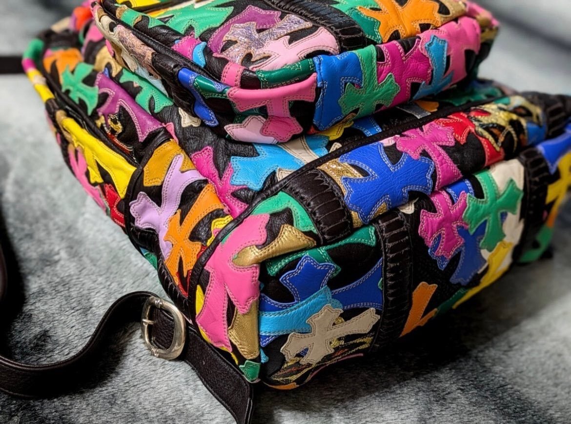 CHROME HEARTS クロムハーツ レザー バックパック リュック マルチ