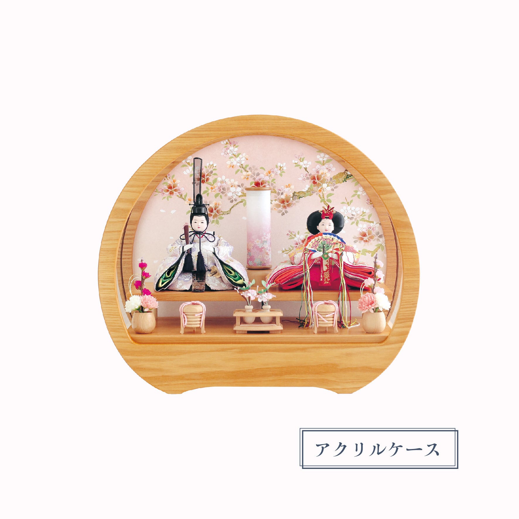 雛人形<ケース飾り>胡桃親王飾り|ひな人形