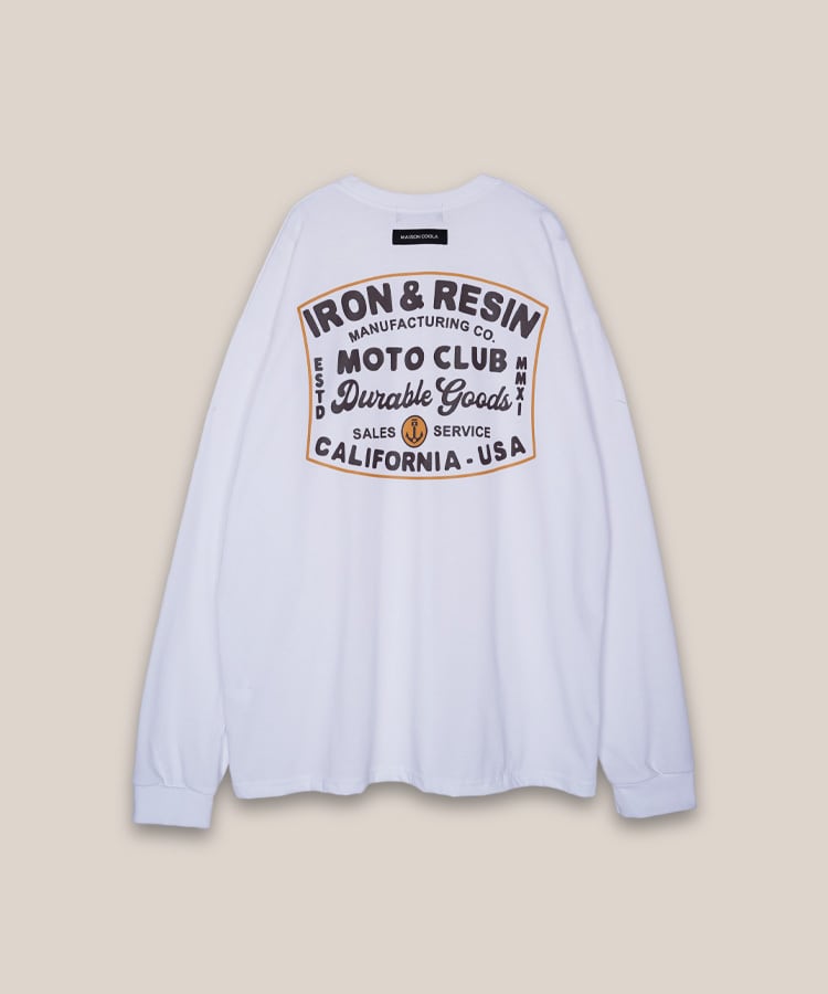 あんにゃ♡様COOLAバックペイントオーバーシャツ　ホワイト VIEW ALL | COOLA | クーラ