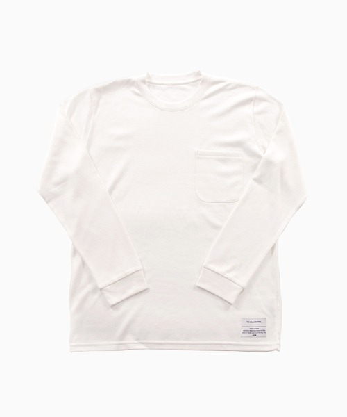 THE INOUE BROTHERS／Pocket LS Shirt／White