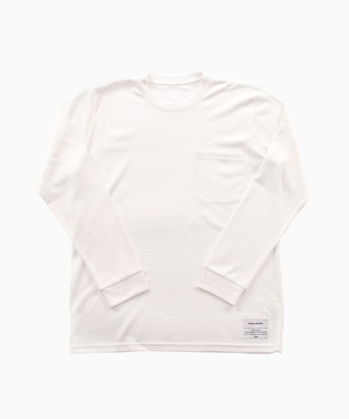 THE INOUE BROTHERS／Pocket LS Shirt／White