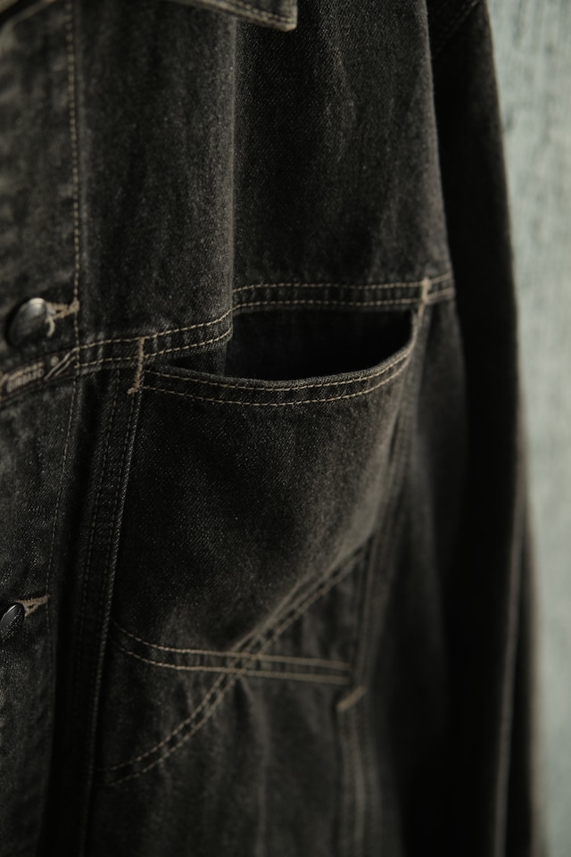 Utah/“MARITHE’ FRANCOIS GIRBAUD” Yarn-dyed denim jacket