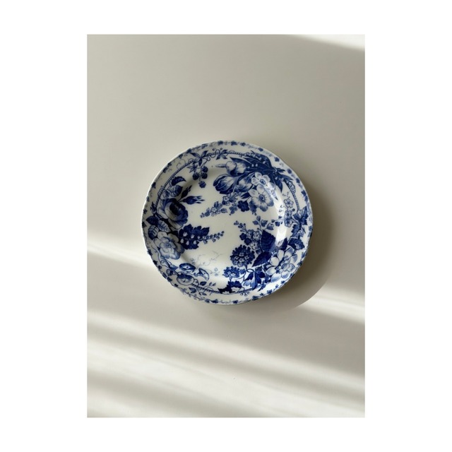 Creil et Montereau 　クレイユモントロー　/ 　“FLORA MUGUET”　鈴蘭のデザートプレート　a