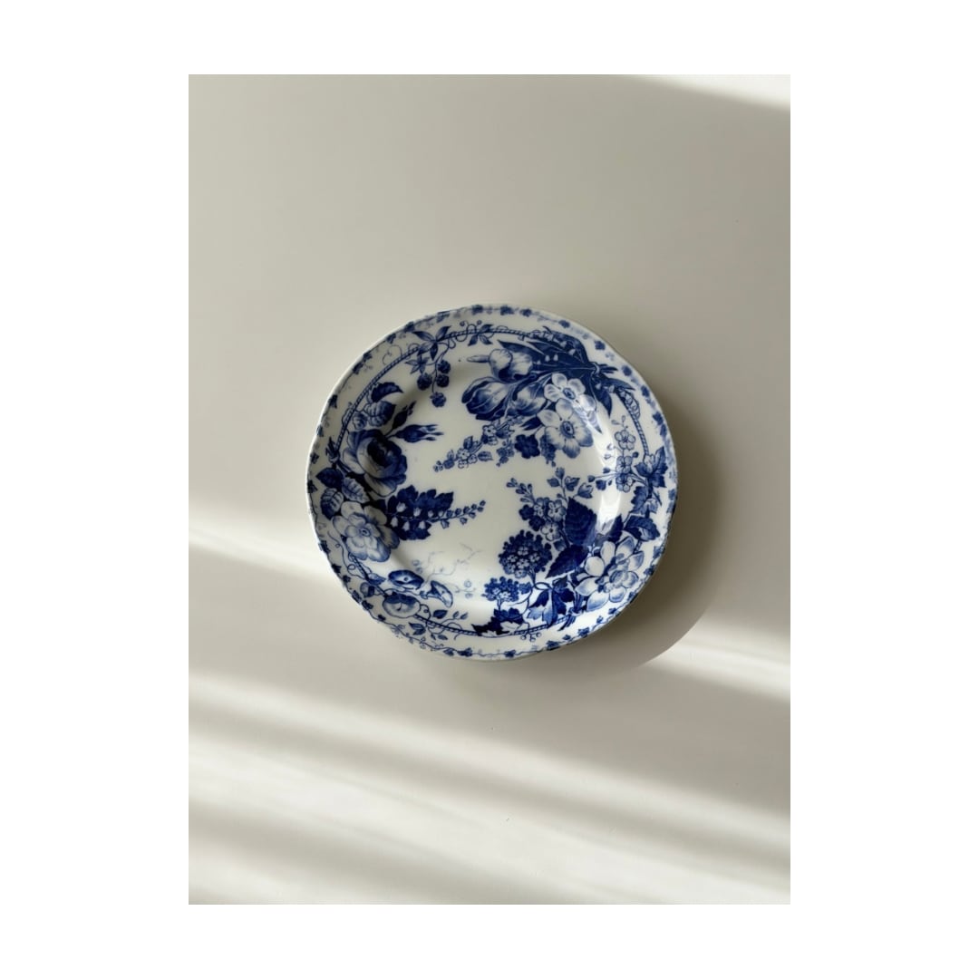 Creil et Montereau クレイユモントロー / “FLORA MUGUET” 鈴蘭のデザートプレート a