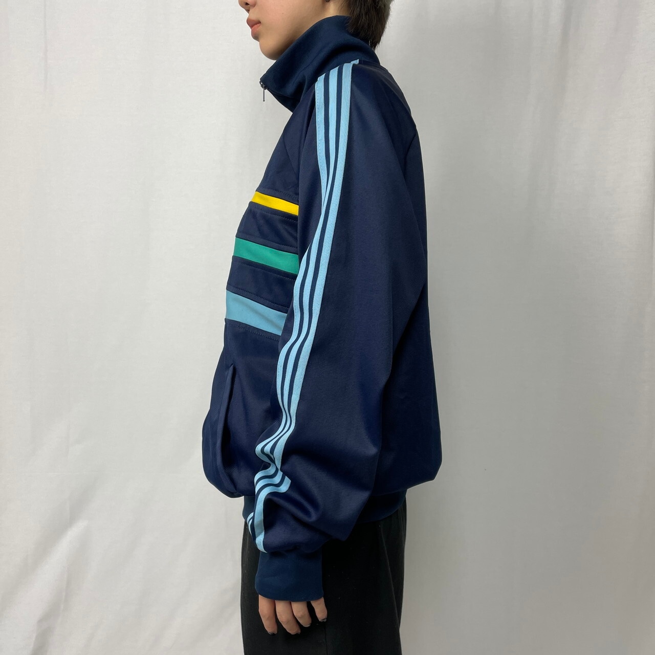 70年代 フランス製 VENTEX社製 adidas アディダス ジャージ トラック 
