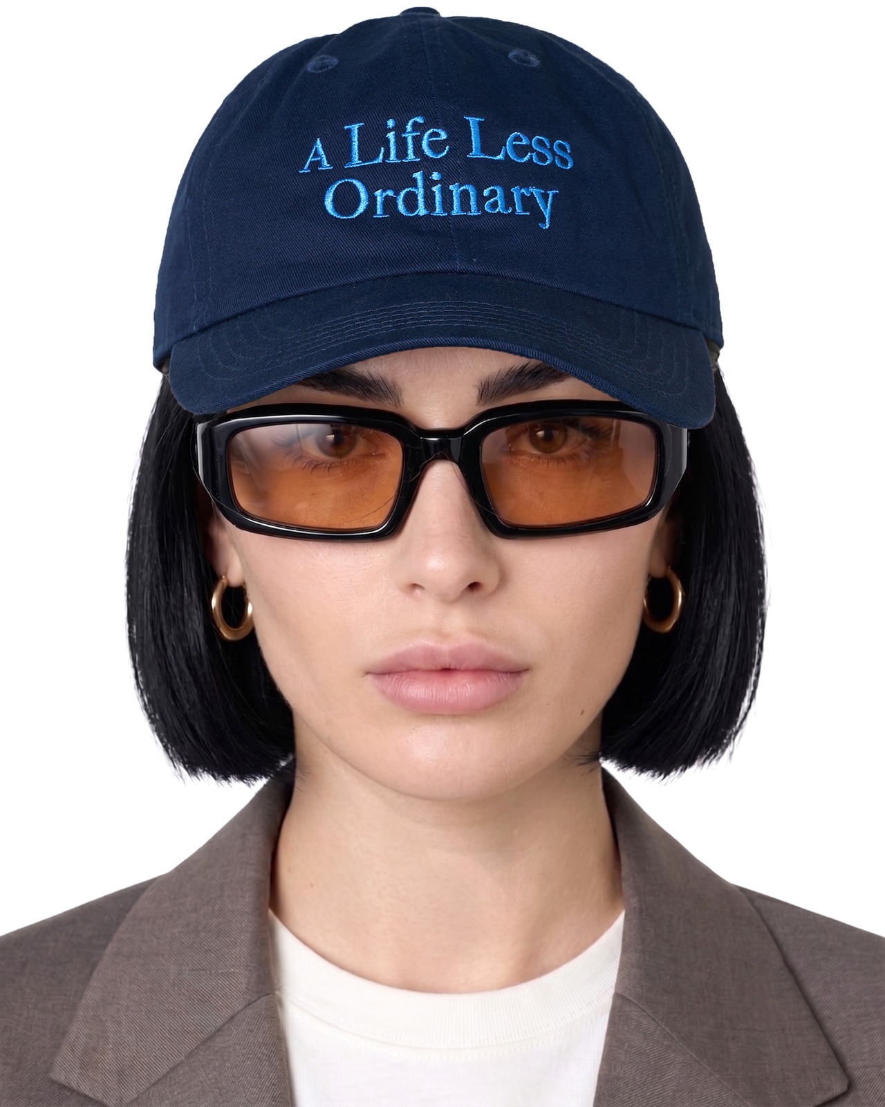 "A Life Less Ordinary" CAP〔NAVY / BLUE〕