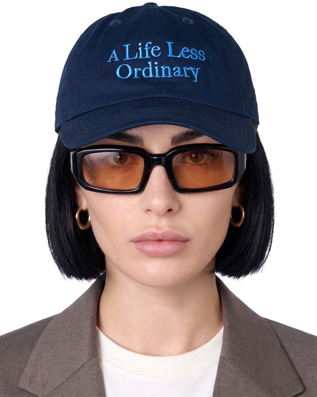 "A Life Less Ordinary" CAP〔NAVY / BLUE〕