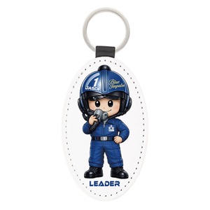 ドルフィンライダーズ 楕円キーホルダー 01