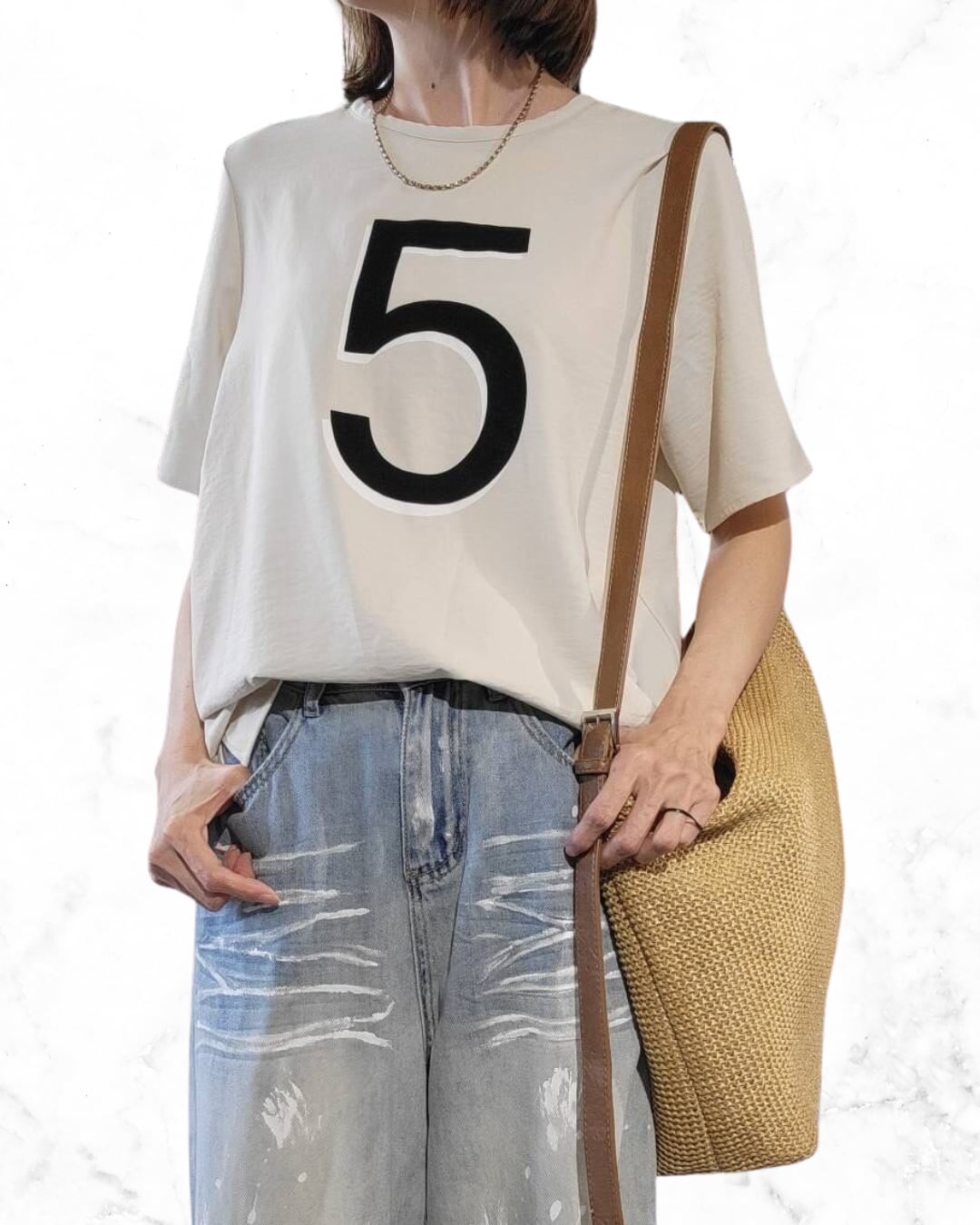 【10/9インスタライブ】5-ロゴT MME166BDB MICALLE MICALLE ミカーレミカーレ