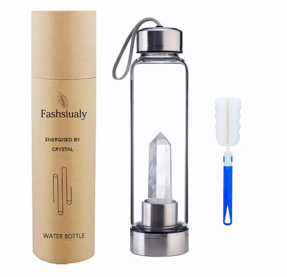 4 Colors/ 全4種】Natural Crystal Water Bottle/ 天然石ウォーター