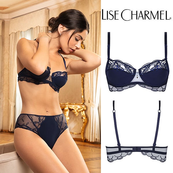 パッドなし3/4ブラ(Dカップ) | LISE CHARMEL JAPAN