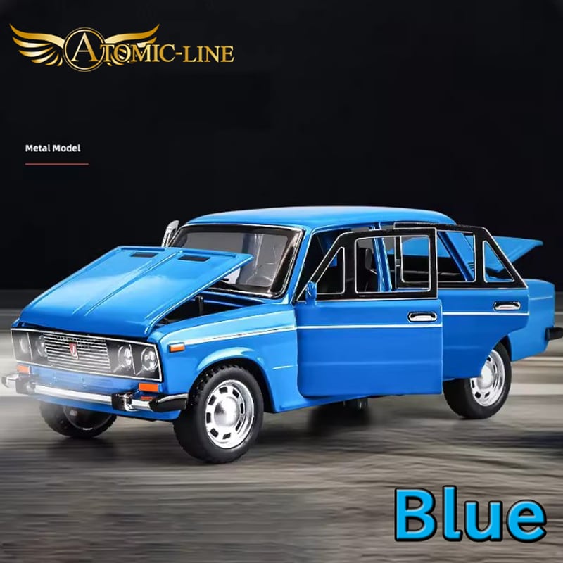 アフトヴァース VAZ-2106 Lada 1600 ミニカー 1/24 全3色 ライト点灯