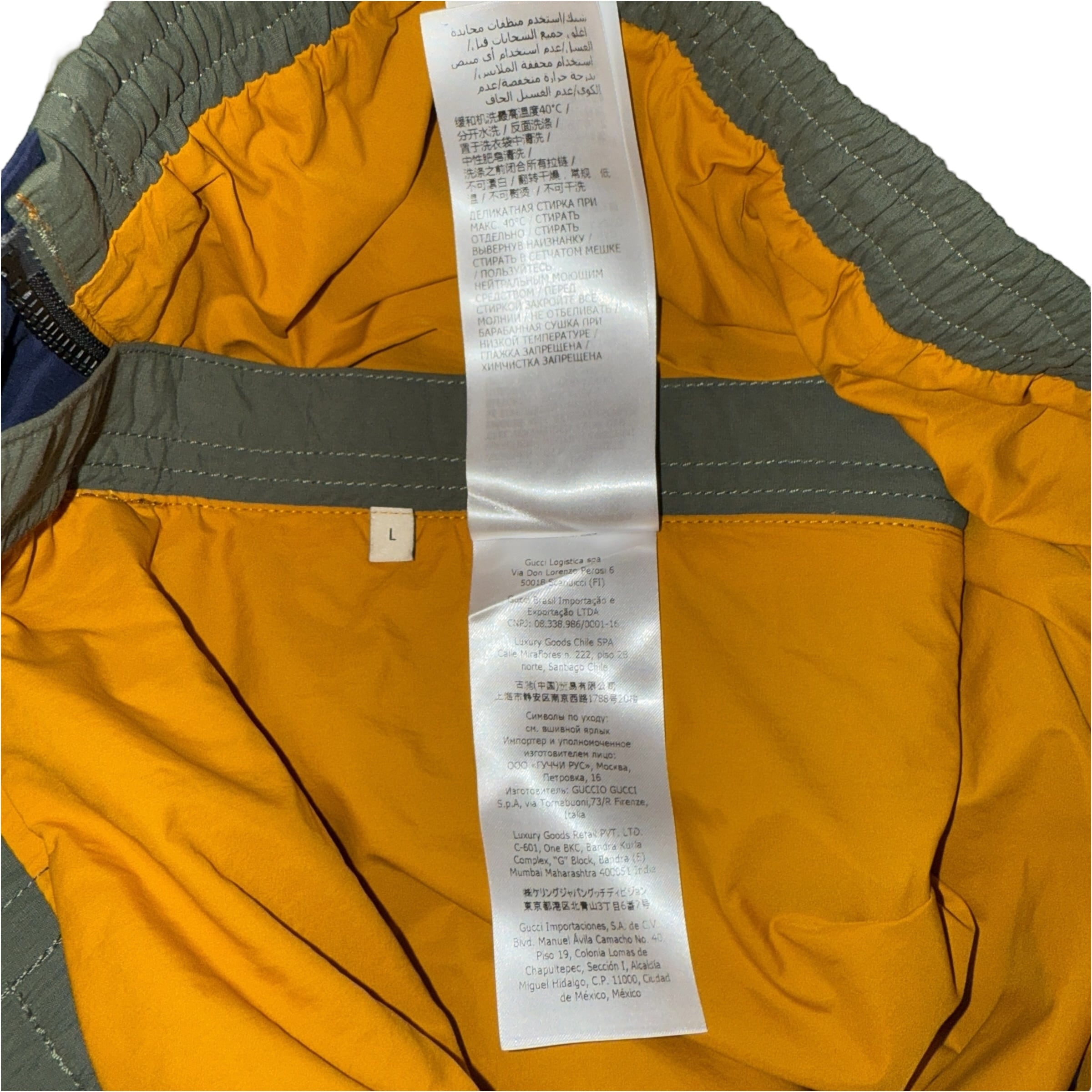 GUCCI x THE NORTH FACE】グッチ×ノースフェイス ツートンカラー