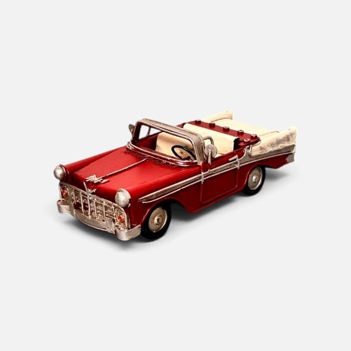 ブリキ製 車 オープンカー ノスタルジック アンティーク レトロ