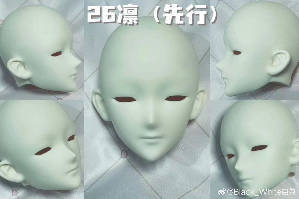 ヘッドのみ! 【Black_White】黑白自制 Black_White自制 三分二次元单 ヘッドのみ! 【Black_White】黑白自制 Black_White自制 三分二次元单