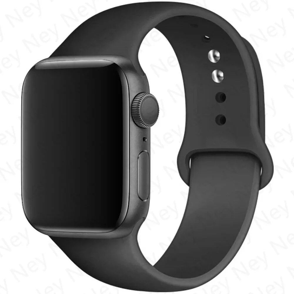 Apple WatchSE2本体 40mm ブラック シリコンバンド Apple WatchSE2本体 40mm ブラック シリコンバンド
