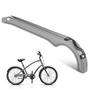 【数量限り】VANZACK 自転車チェーンカバー バイクチェーンガードシェル 歯科用プレート チェーンプレート ギア保護チェーンカバー 防汚 取り付け簡単 ブラック