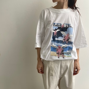 【301】Tシャツ 空飛ぶ豚 Ocean City Maryland スーベニア