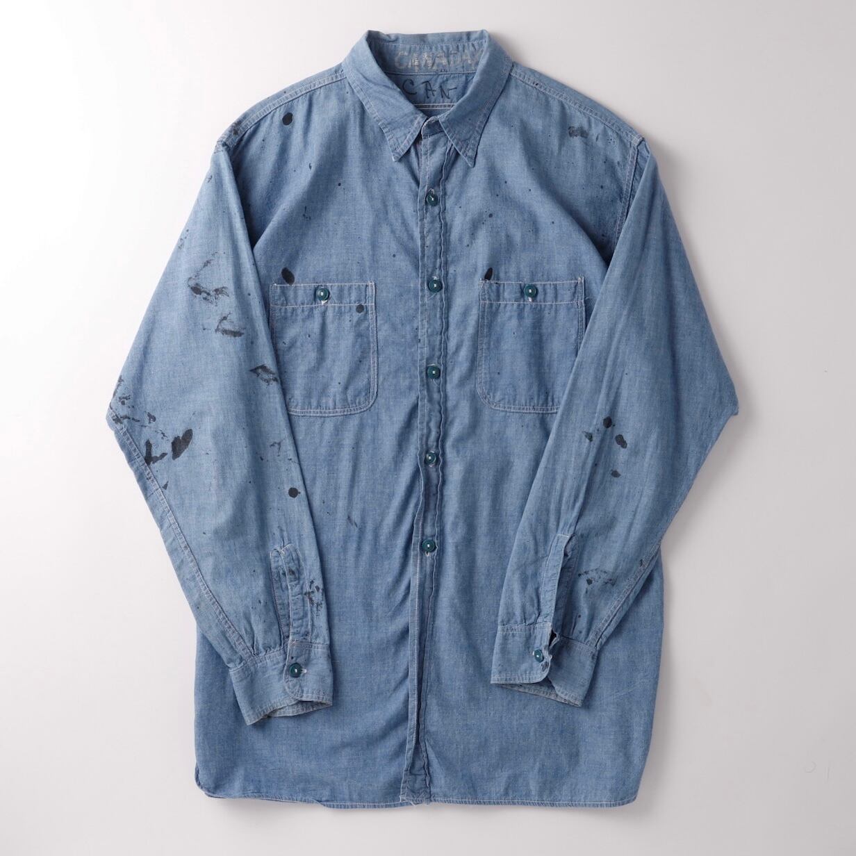 【ETS.MATERIAUX / マテリオ】Chambray シャツ