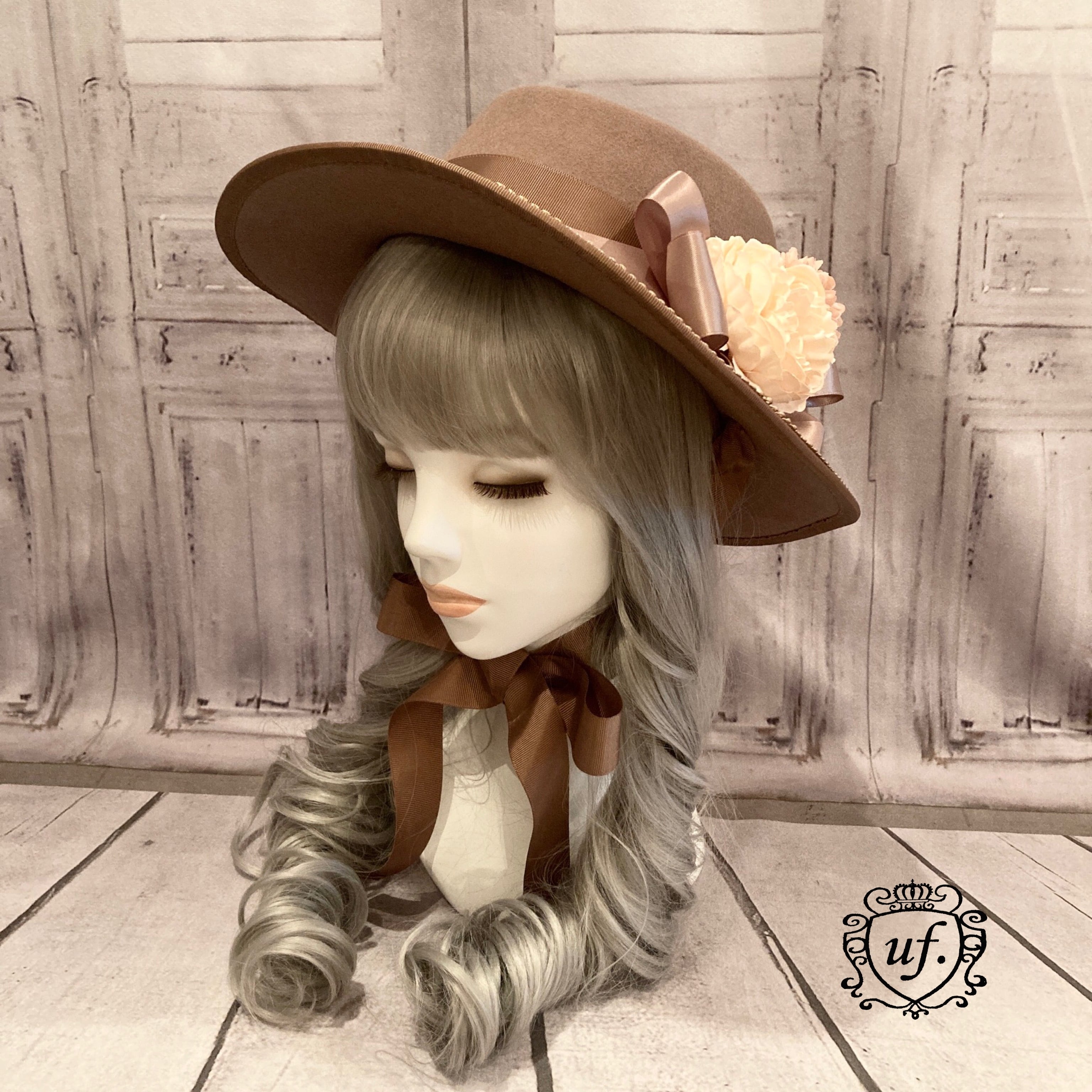 レースバケットハット 白 | millefleur （ミルフルール）