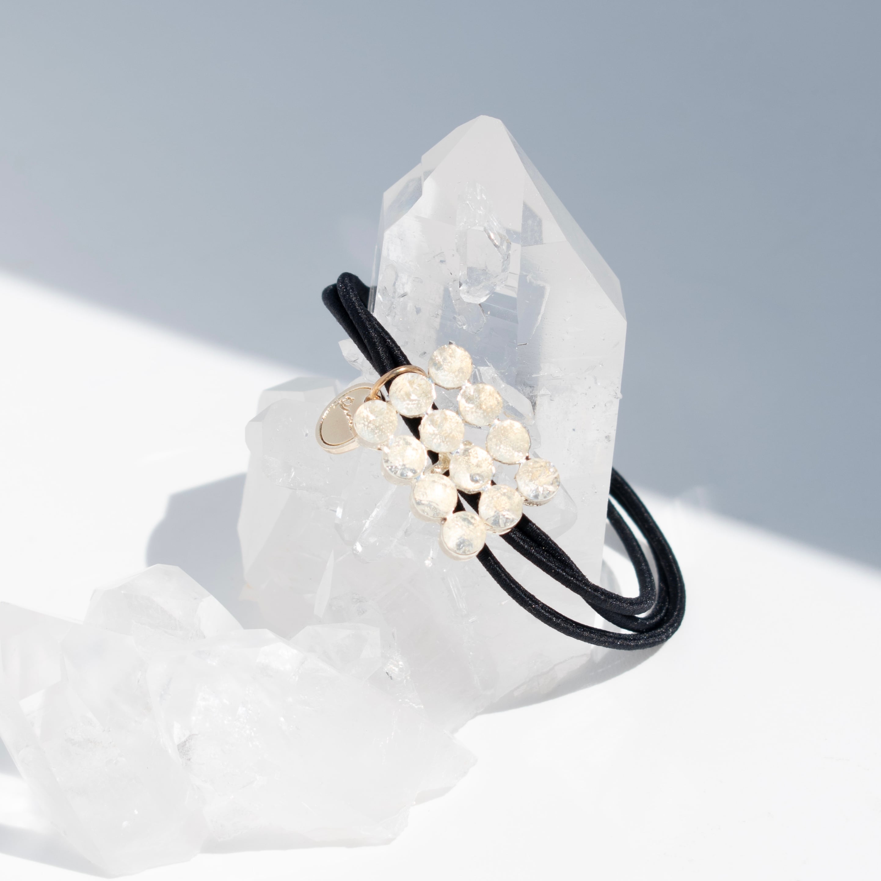 《Roma Jewelry》ClearQuartz 12 points hair tie
