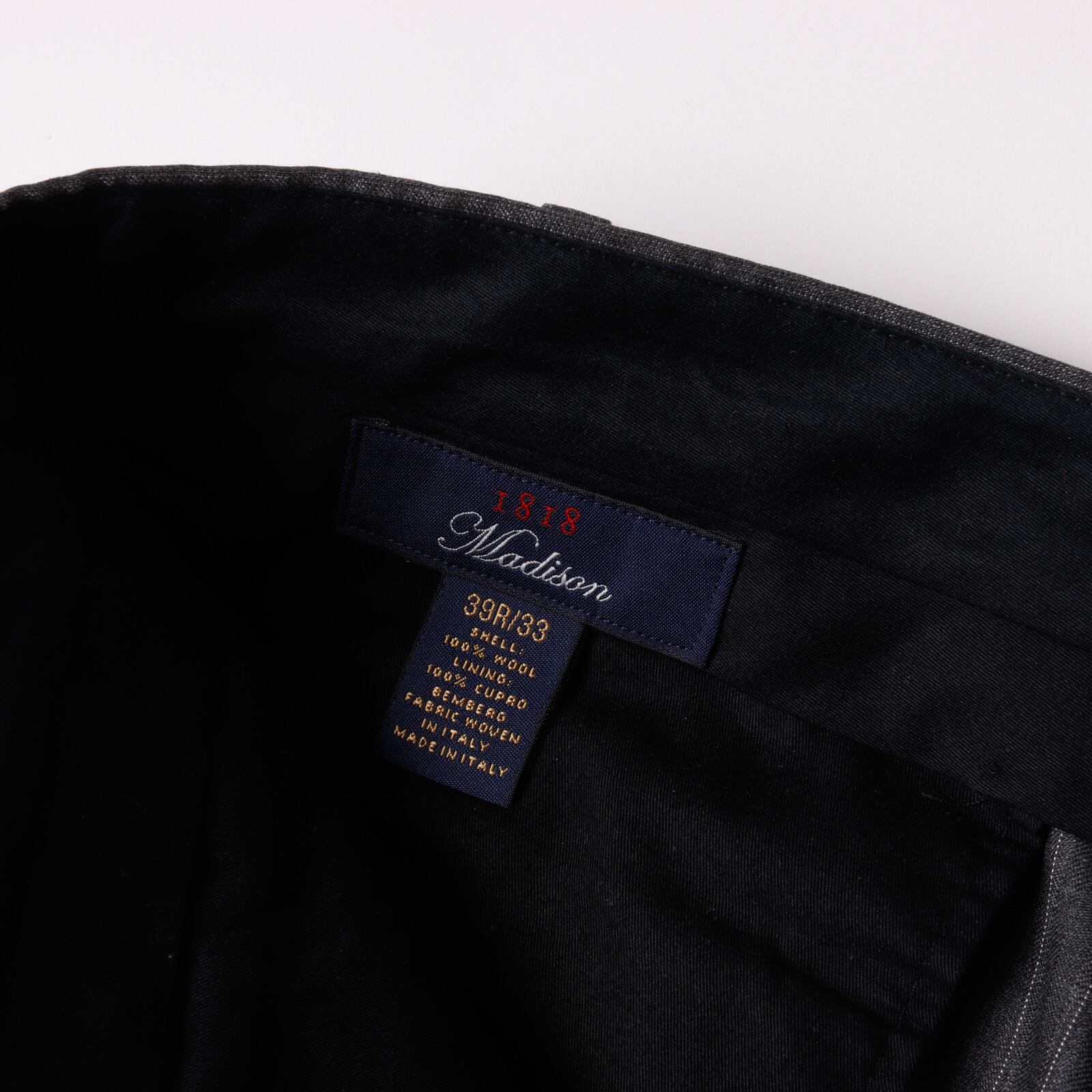 極美品】Brooks brothers special wool slacks pants W33 gray stripe