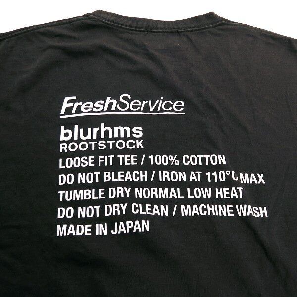 blurhms x Fresh Service LOOSE FIT TEE サイズ3 ブラームス x