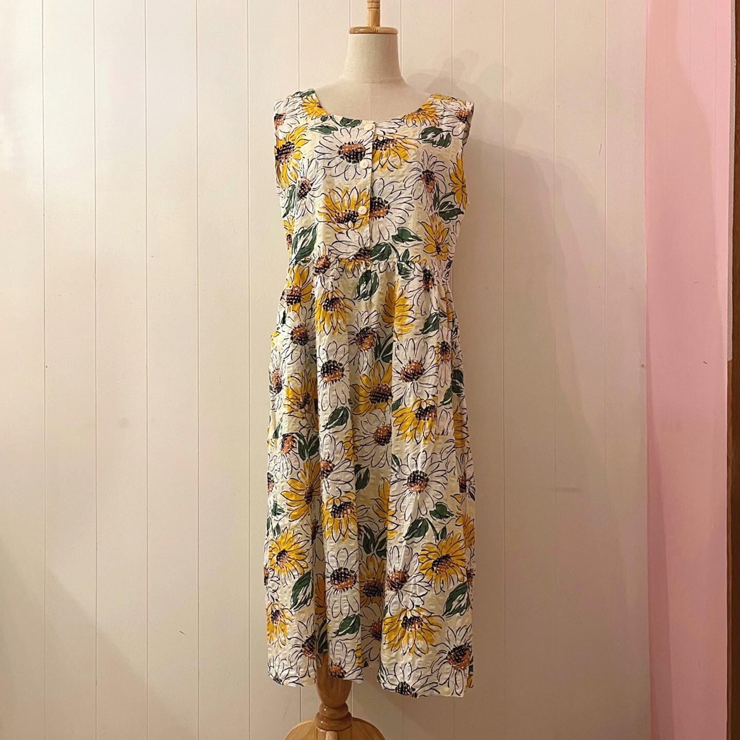 sunflower white jumper skirt