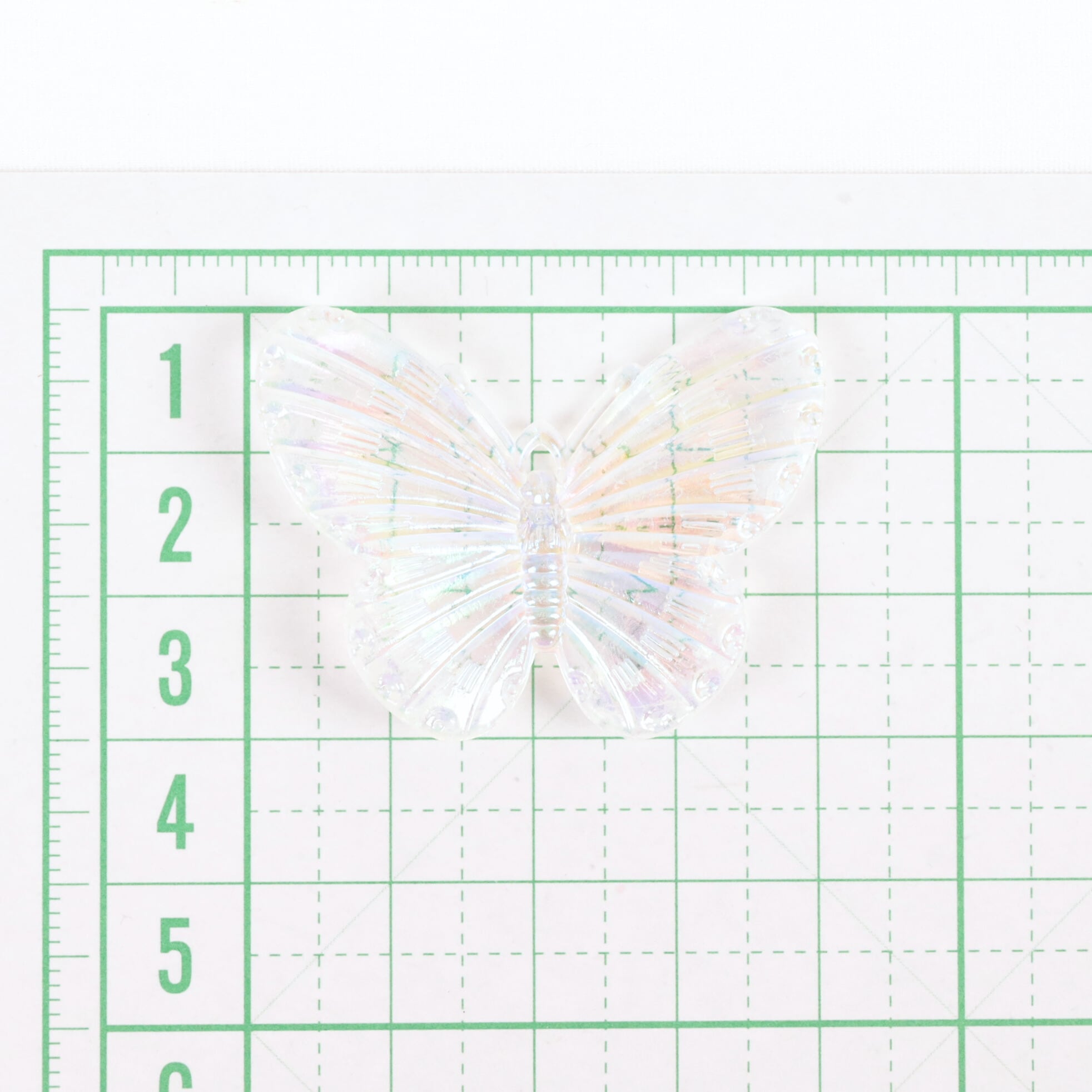 蝶 パーツ ブラック オーロラ 樹脂 プラスチック 02000206 チャーム