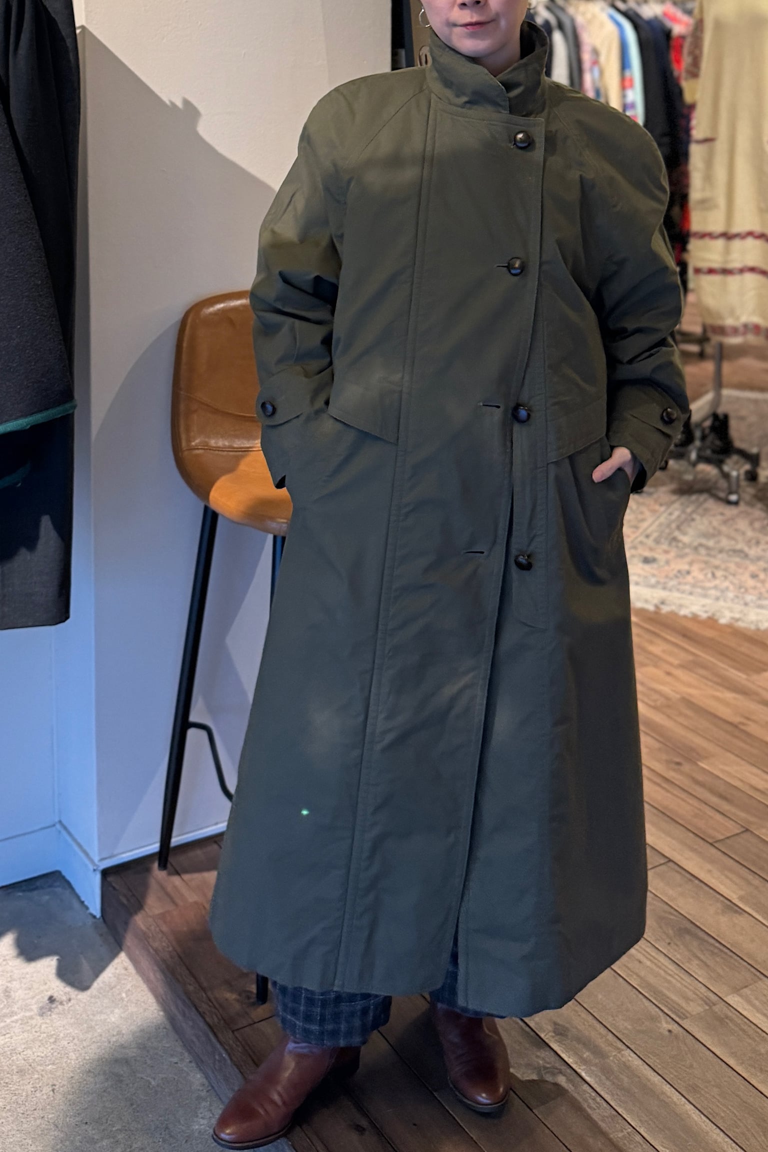 お取り置き】C&A SIX SENSE カーキアーミーコート | DROOMTUIN_VINTAGE