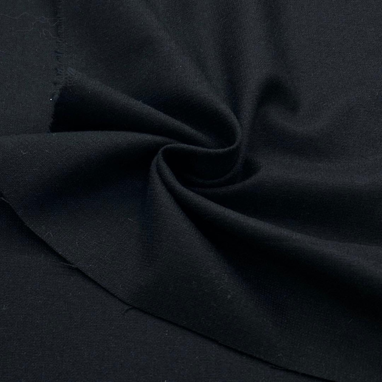 ★NY448◆2.5m◆ウール100%弱起毛先染め生地◆ダークネイビー