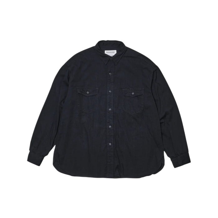 MOUNTAIN RESEARCH (ﾏｳﾝﾃﾝﾘｻｰﾁ)- H.I.T.M.Shirt MTR4269 Black | thecompus