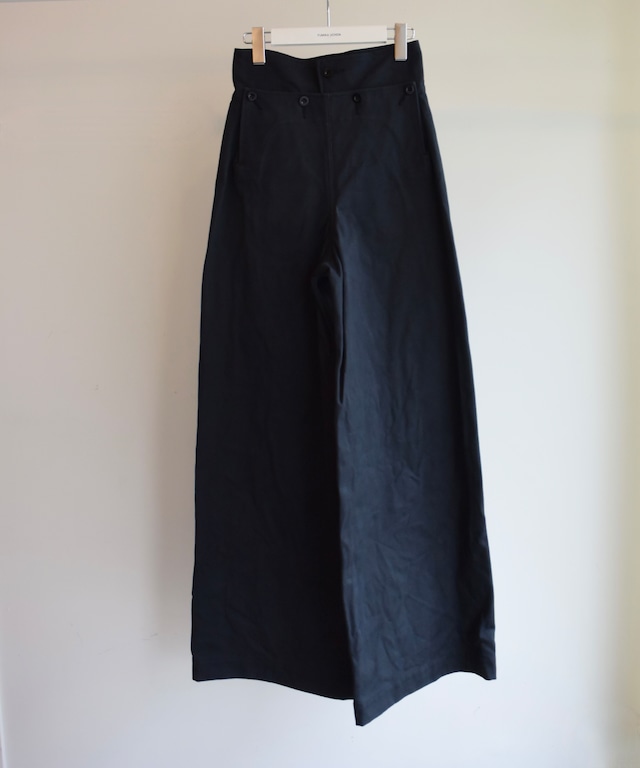 FUMIKA_UCHIDA/FU - T -PT007 CANVAS HIGH-WAIST SAILOR PANTS