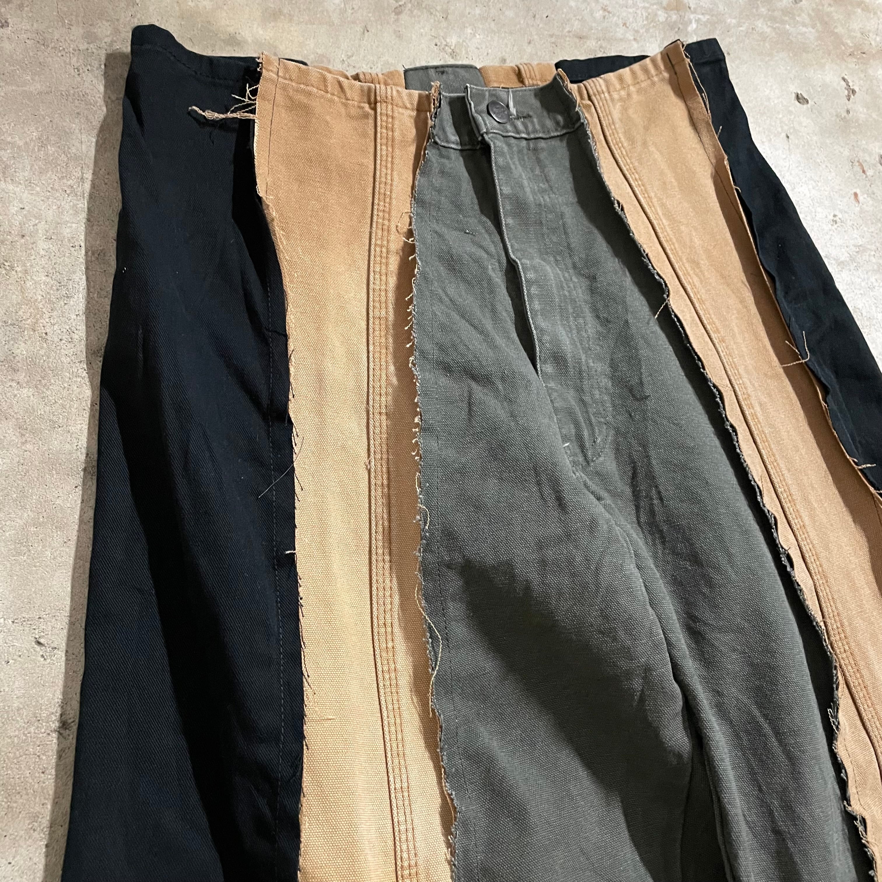 EINS_remake_collection】docking flare work pants/再構築 フレア