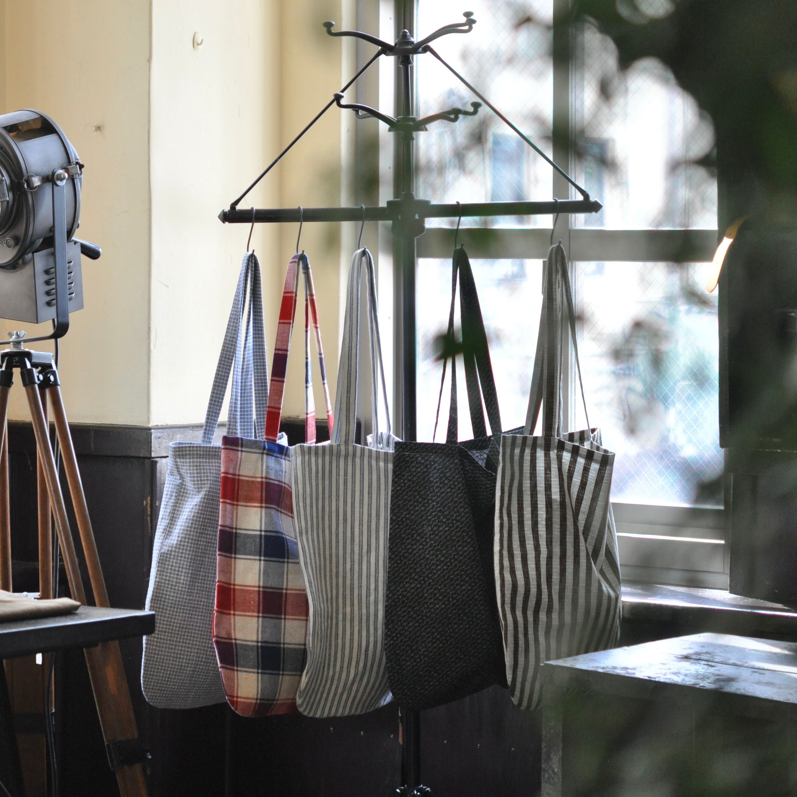 BLAUBERG original Vintage Fabric Tote