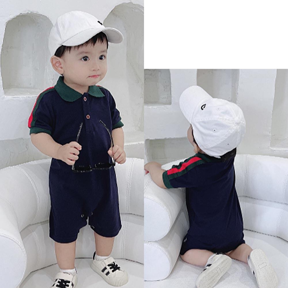 感謝の声続々 ロンパース男の子半袖おでかけ夏かわいいポロシャツロンパース0歳1歳2歳3歳ベビー服かっこいい赤ちゃんバイカラー新生児夏おしゃれお出かけ服 ロンパース カバーオール サイズ 80cm Www Theopengate Org Il
