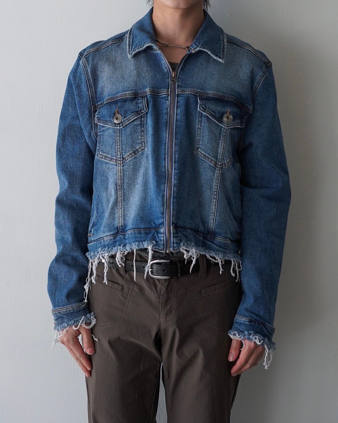 COMME des GARCONS HOMME DEUX】zip detail single jacket | Hype