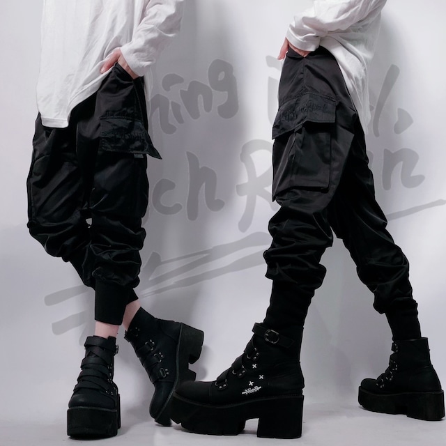 ALL BLACK 4POCKET JOGGER PANTS