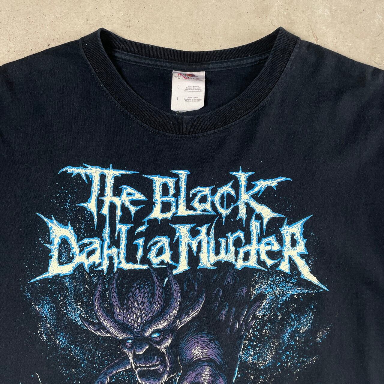 THE BLACK DAHLIA MURDER デスメタル バンドTシャツ メンズL 古着 両面
