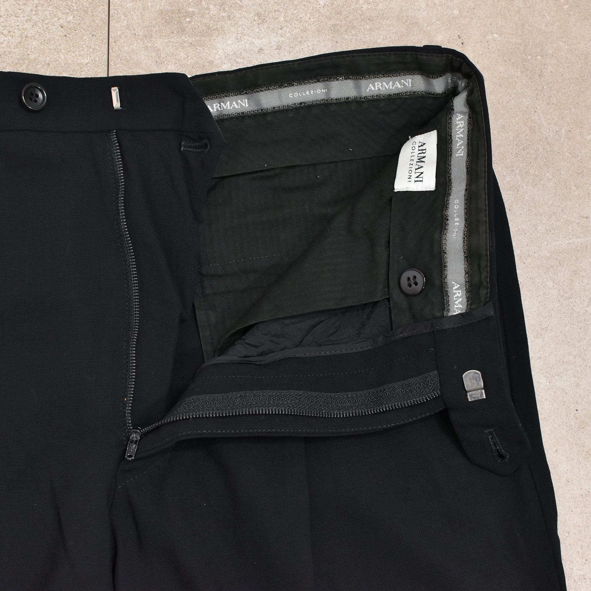 ARMANI COLLEZIONI slacks Made in Portugal | 古着屋 grin days