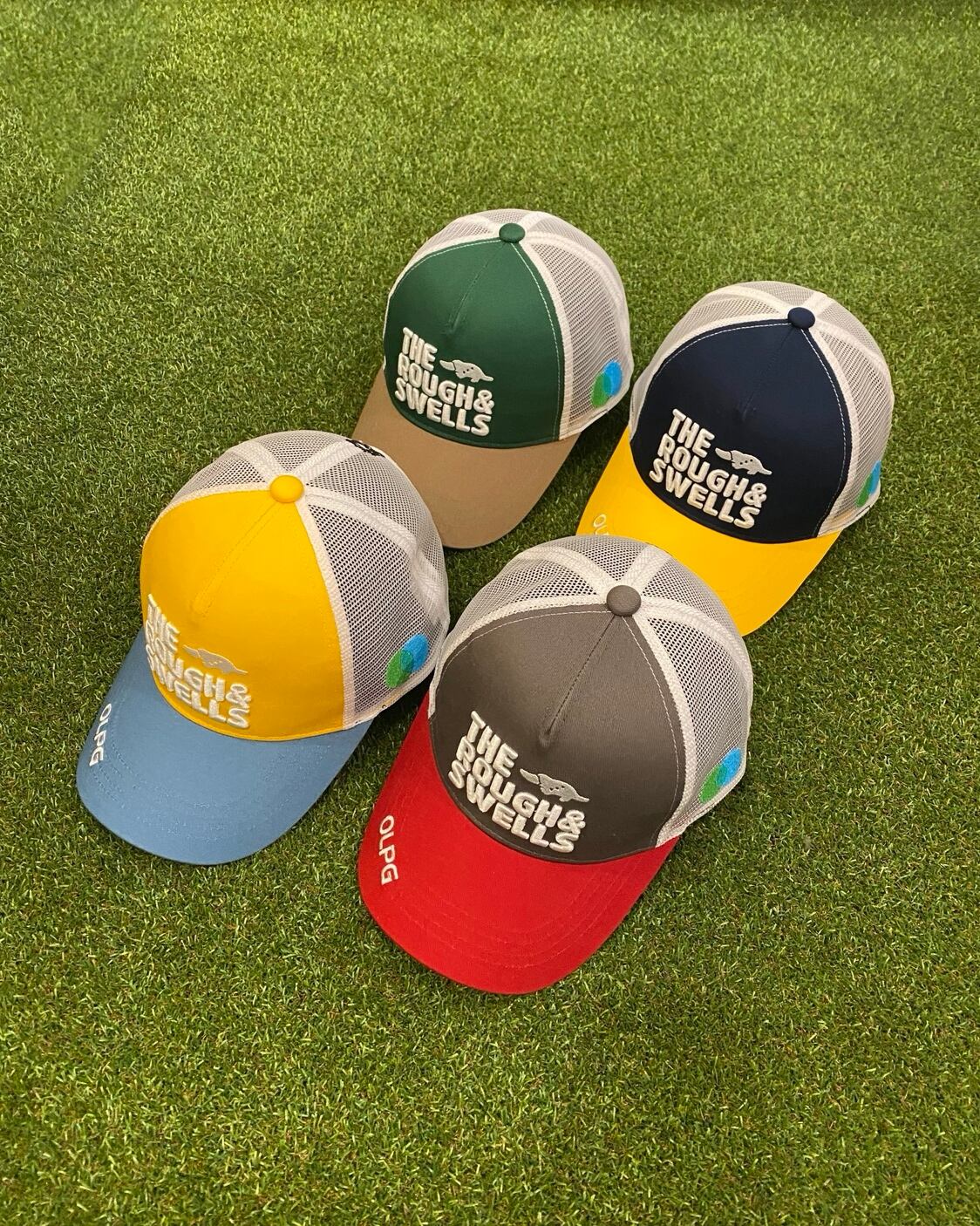 rough & swell】《UNISEX》RS TRACKER CAP | Sandy GOLF