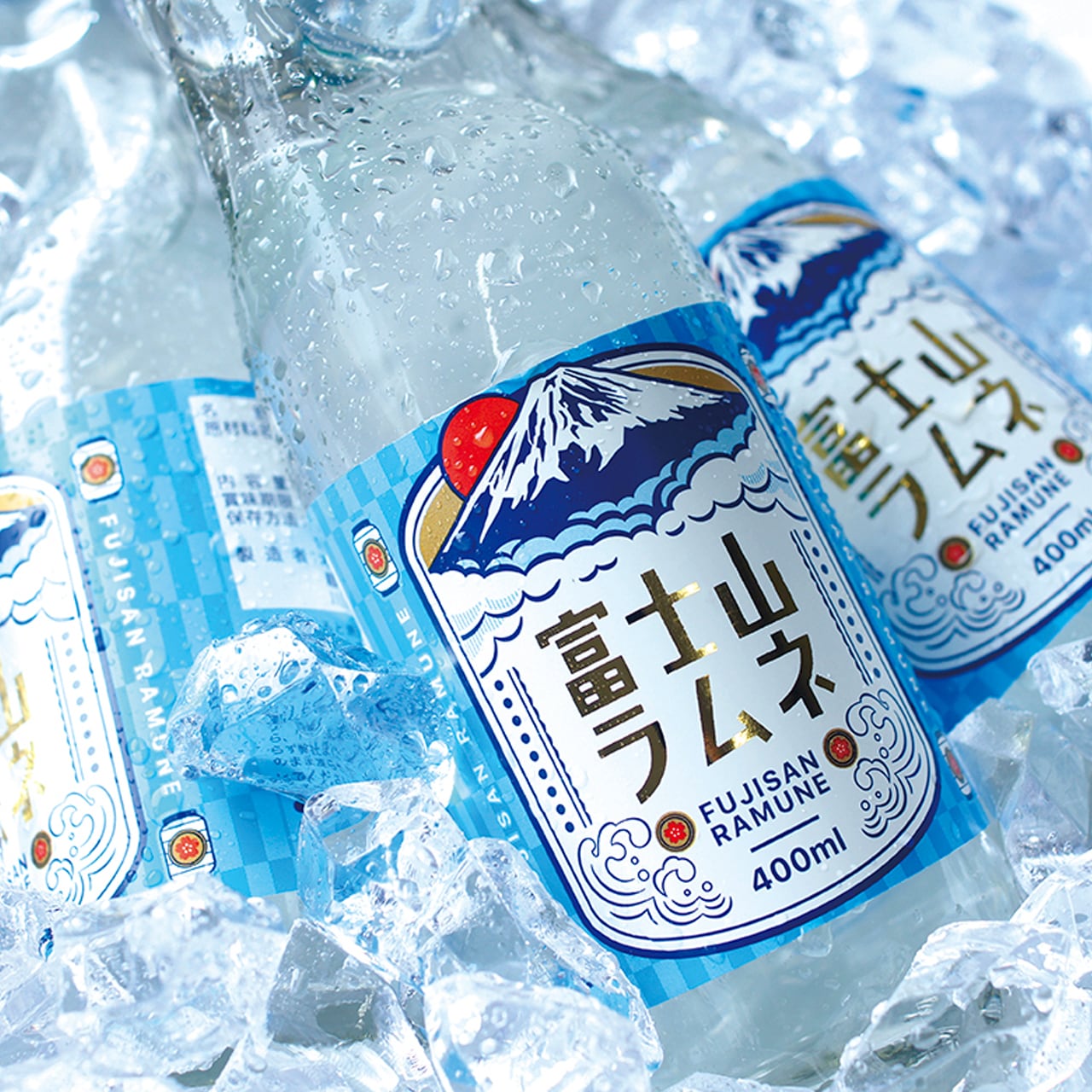 富士山ラムネ 400ml 15本入 日本一大きいラムネ | 木村飲料BASE店