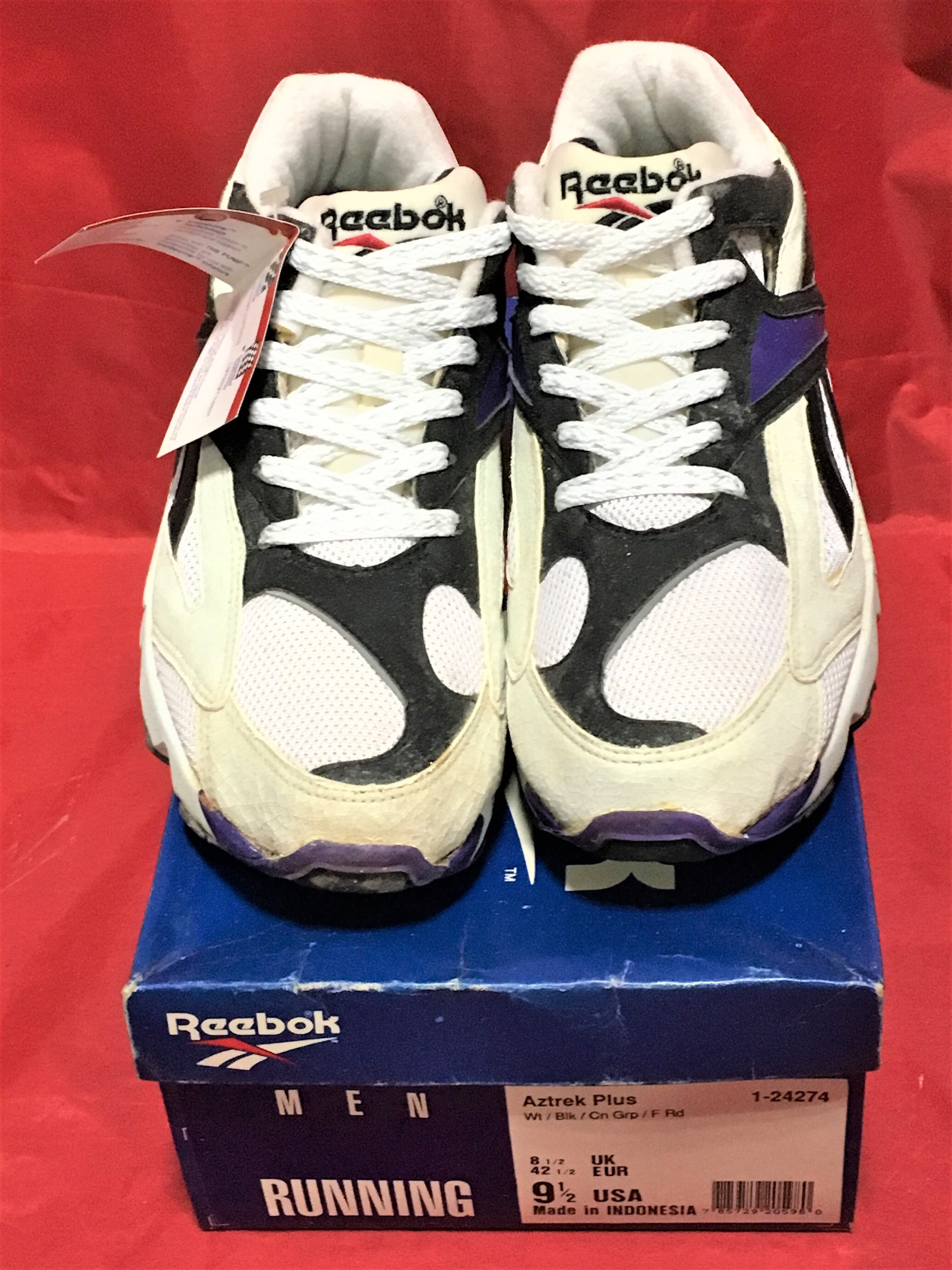 Reebok（リーボック）Aztrek Plus（アズトレック プラス） 1-24274 白/黒/紫 ❶ | freestars powered by  BASE