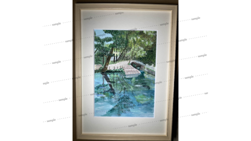 夏の日の涼しさ 風景画 The Coolness of a Summer Day
