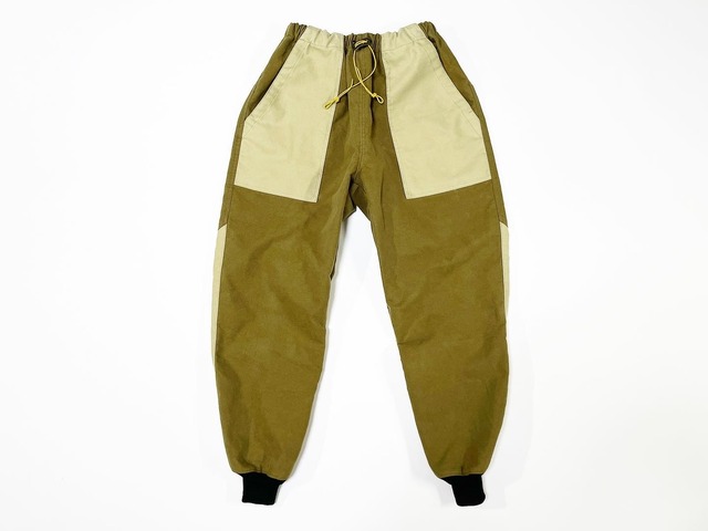 21AW ギザコットンモールスキンベイカージョグパンツ / Giza cotton moleskin baker jog pants